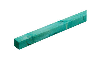 Bois imprégné +/- 47x47 mm +/- 2,4m